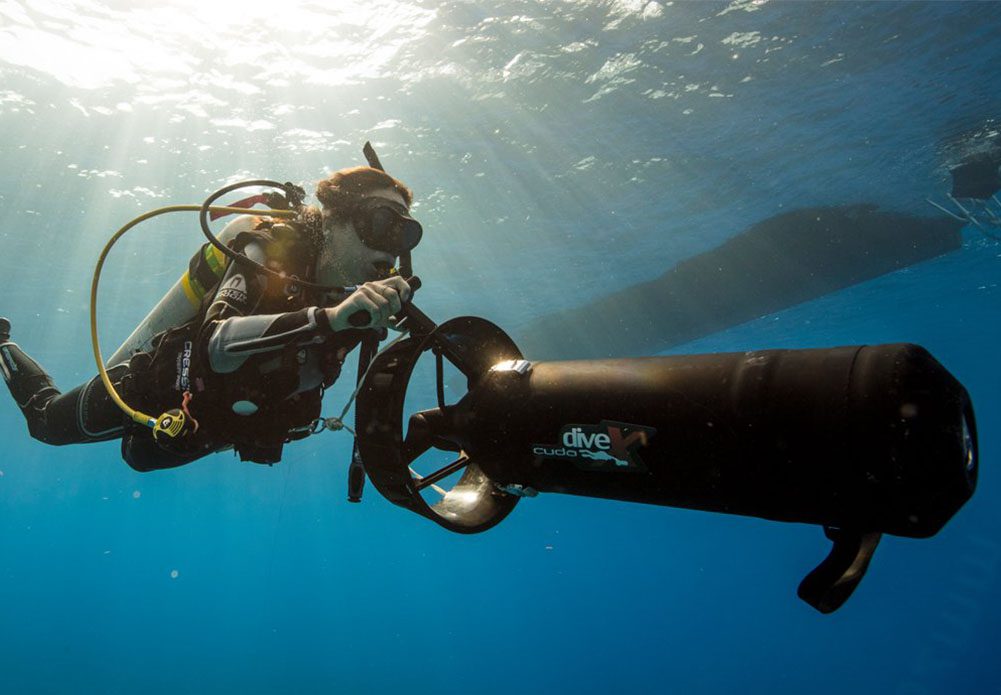 La plongée en scooter (DPV) – PLONGÉE XL, VICTORIAVILLE, Québec